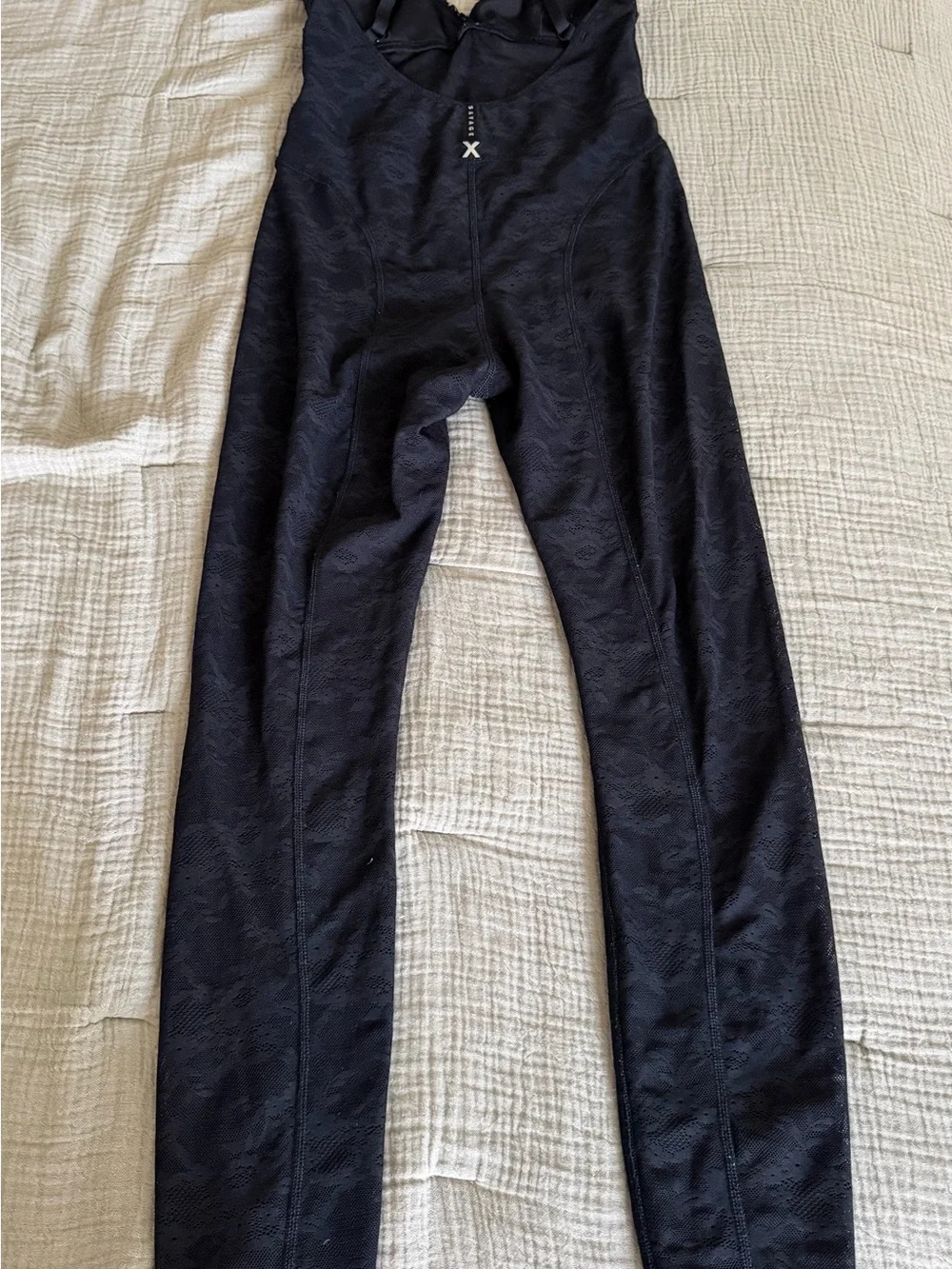 Savage X Fenty Lace Race Jumpsuit Black Size M